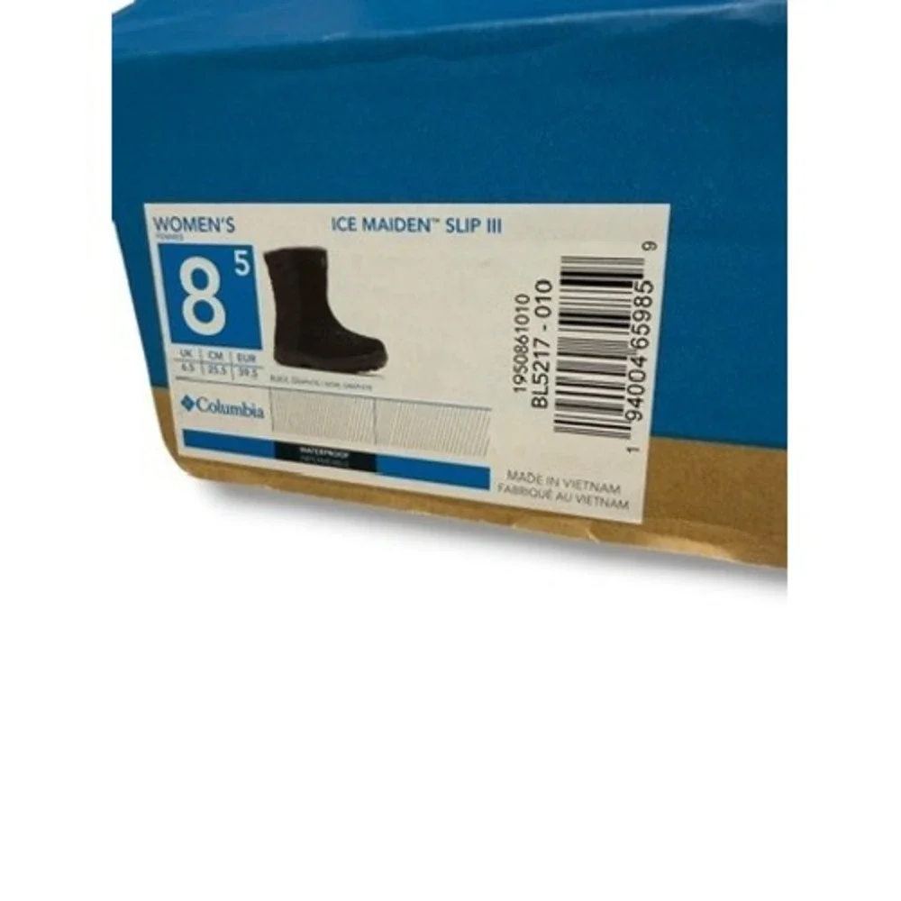 Columbia Black Women's Winter Rain Boots